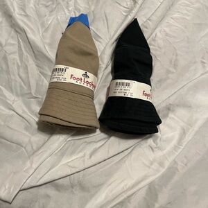 Men's Black and Tan bucket hats S/M new with tags 2 for $20